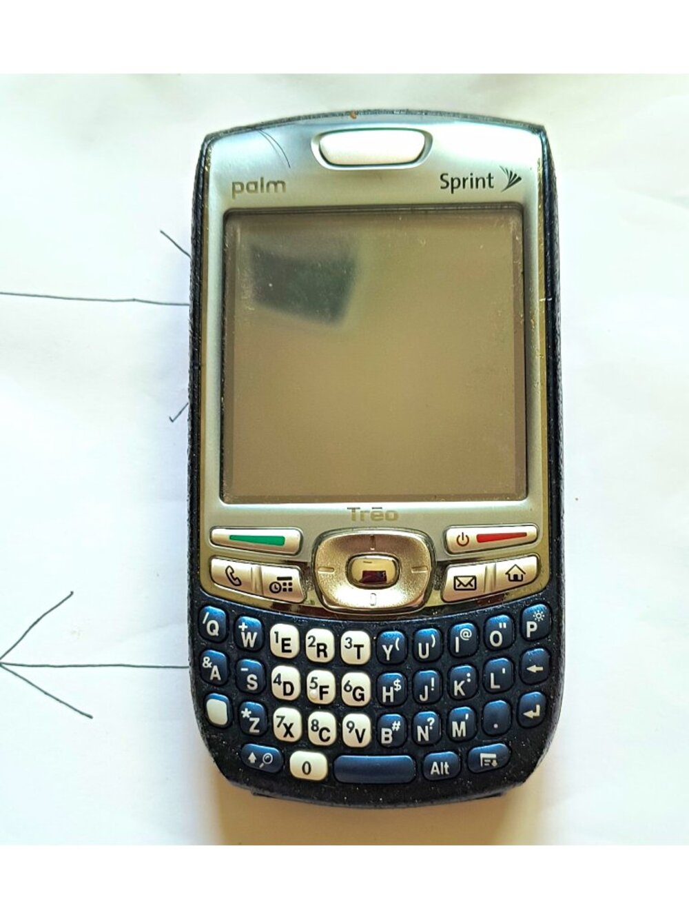 (For Collection) Palm Treo 755p Sprint PDA Smartphone, Bluetooth Camera
